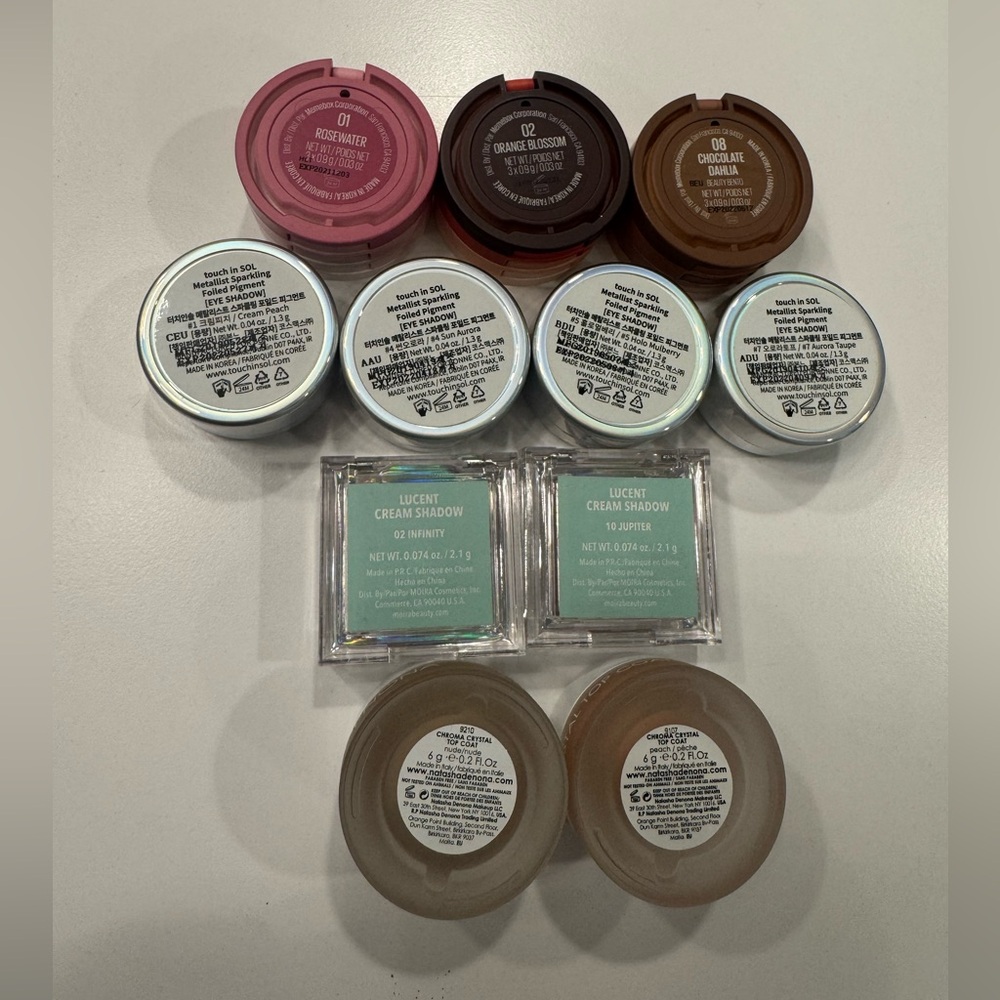 Natasha Denona, Kaja, Moira, and Touch in Sol Eyeshadow Bundle - Picture 3 of 6
